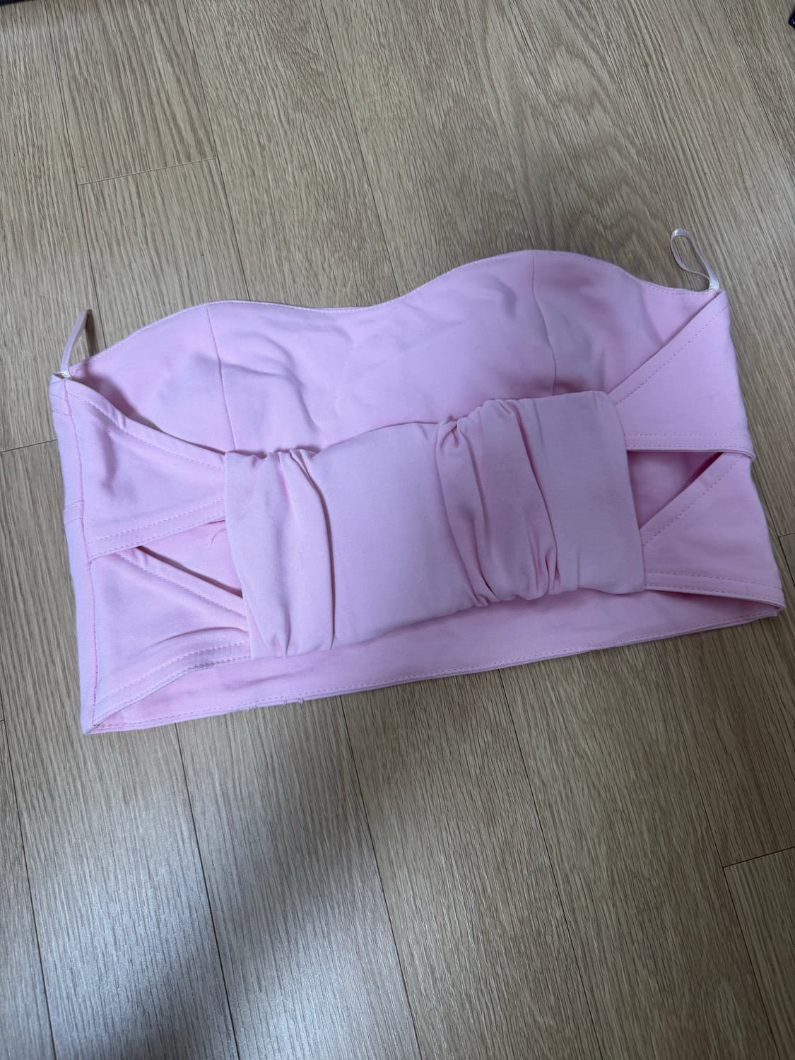 (반택포) 자라 핑크 튜브탑 상품이미지3