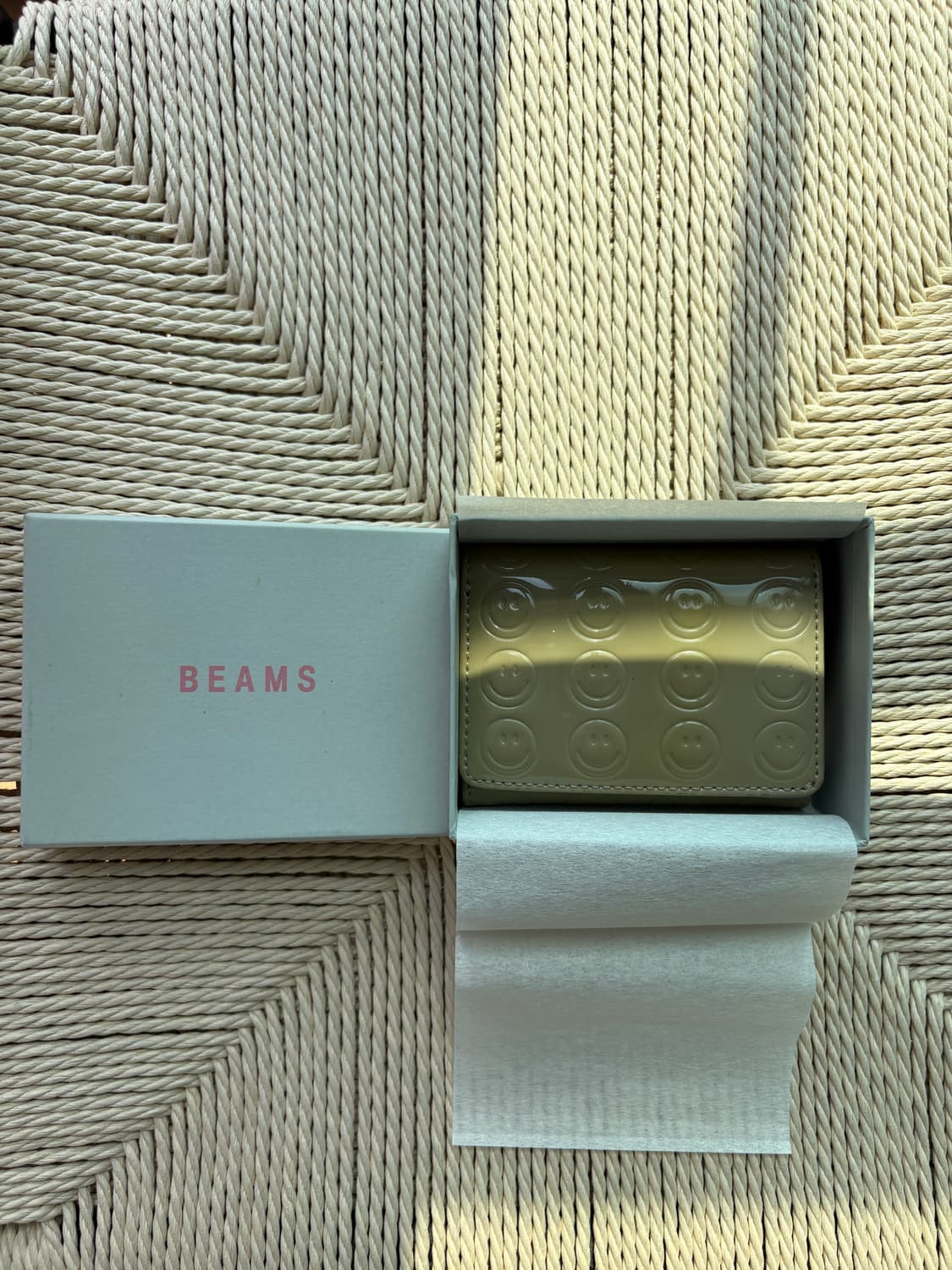 BEAMS Smile Logo Wallet 상품이미지2