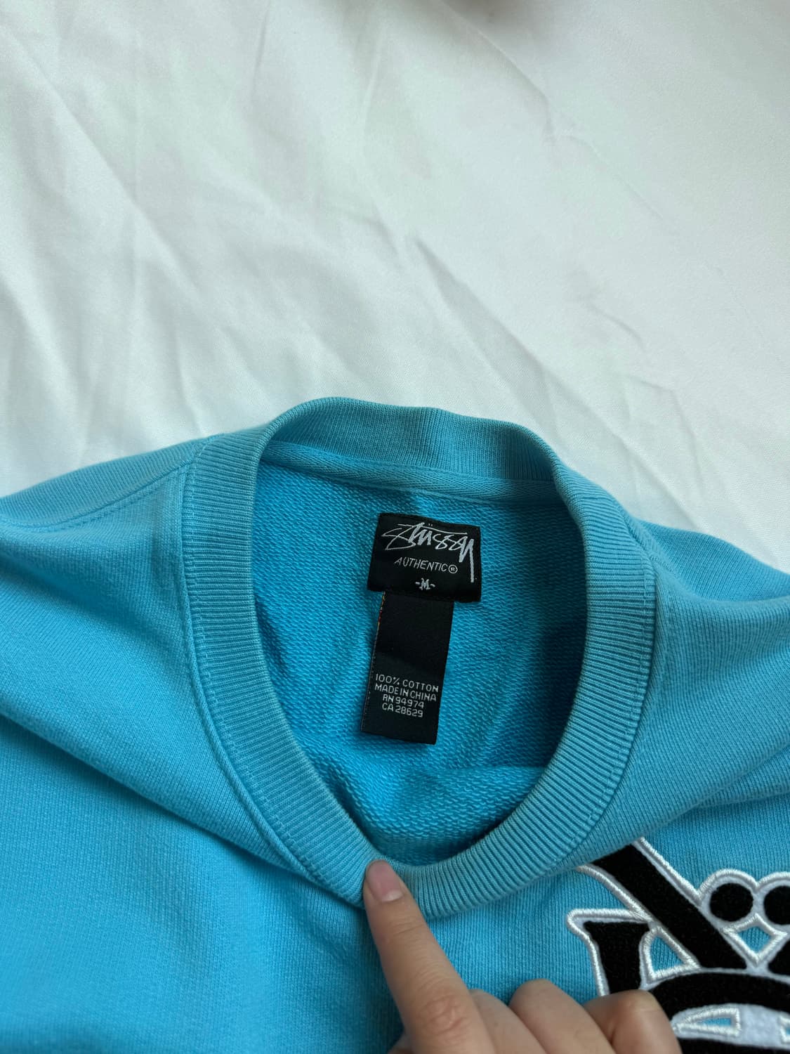 스투시 맨투맨 M 상품이미지3