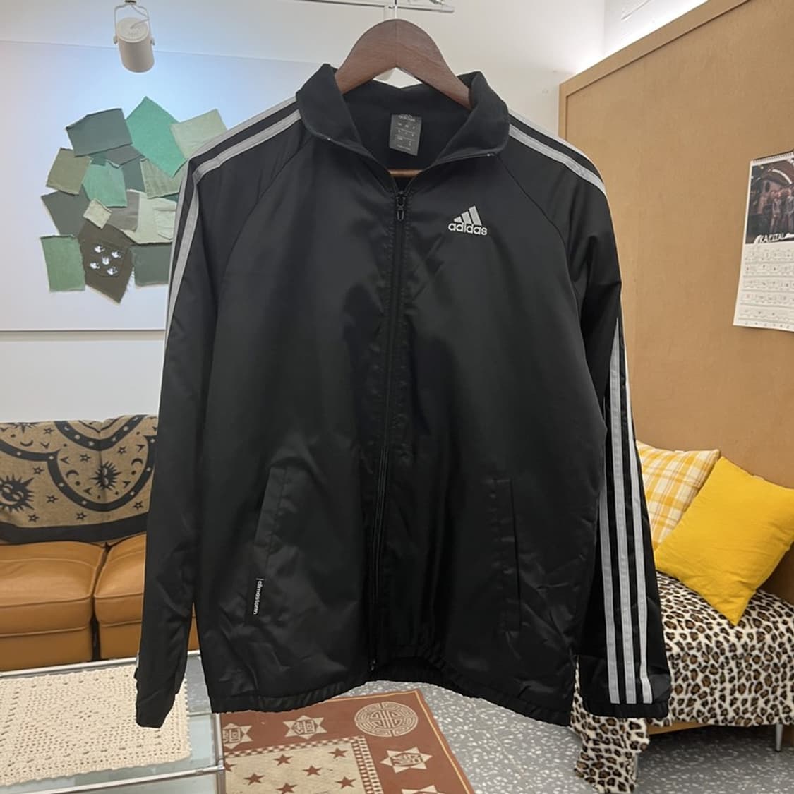 아디다스 올드스쿨 빈티지 캐주얼 스포티 바람막이 자켓 S C10141 상품이미지3