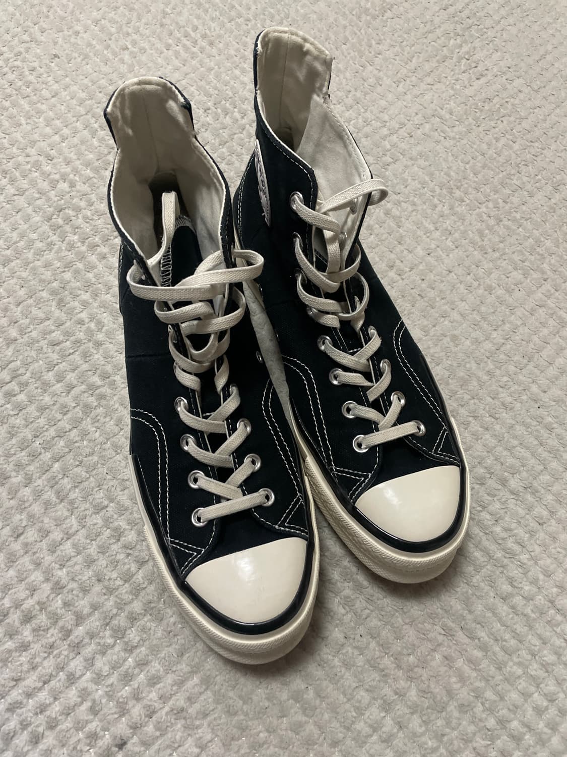 CONVERSE 컨버스 척 70 플러스 하이 검흰 상품이미지2