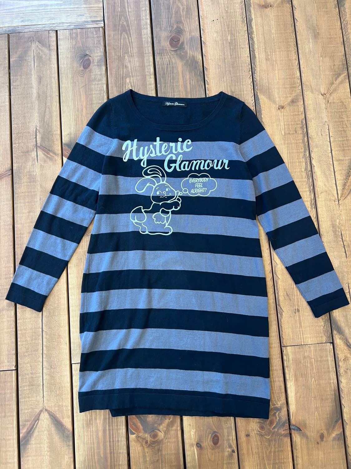 히스테릭글래머 버니 스트라이프 롱슬리브 상품이미지6