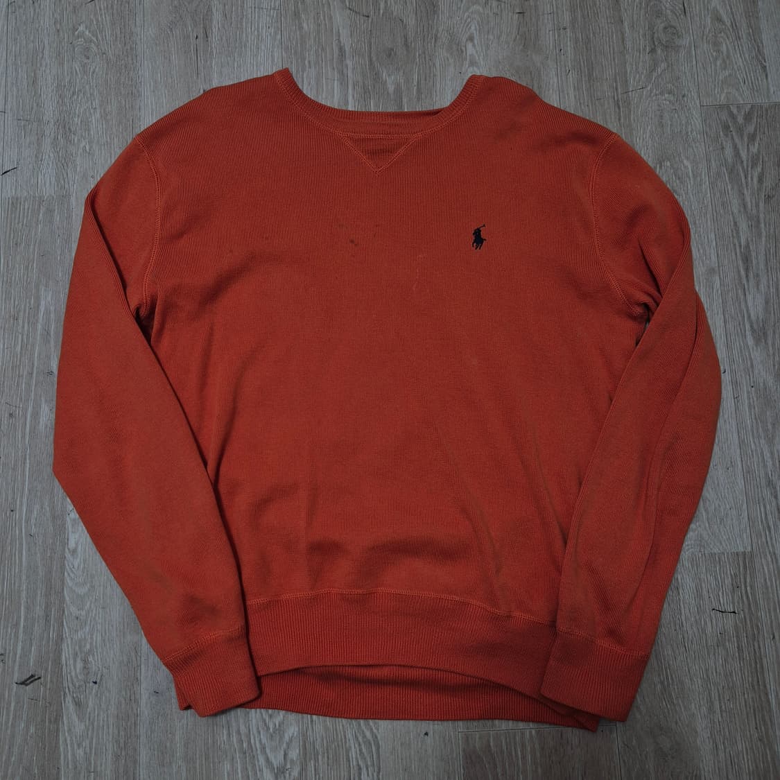 폴로 랄프로렌 스몰포니 오랜지 니트 S(90) 상품이미지1