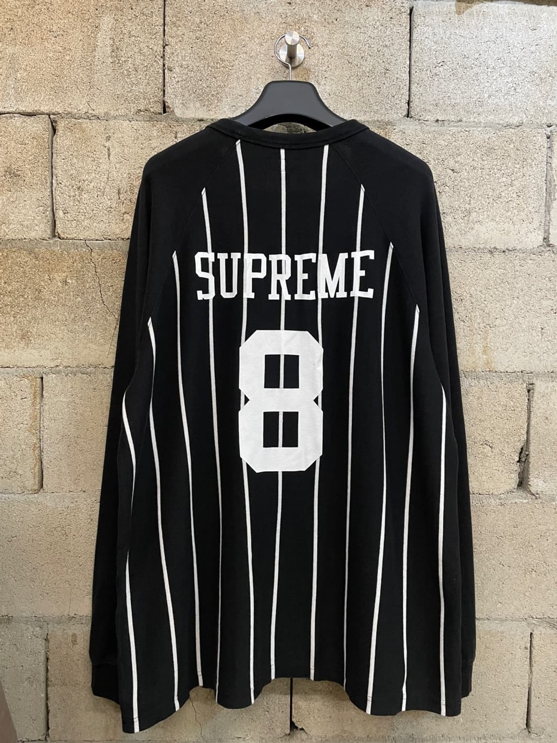 슈프림 스트라이프 래글런 롱 슬리브 상품이미지4