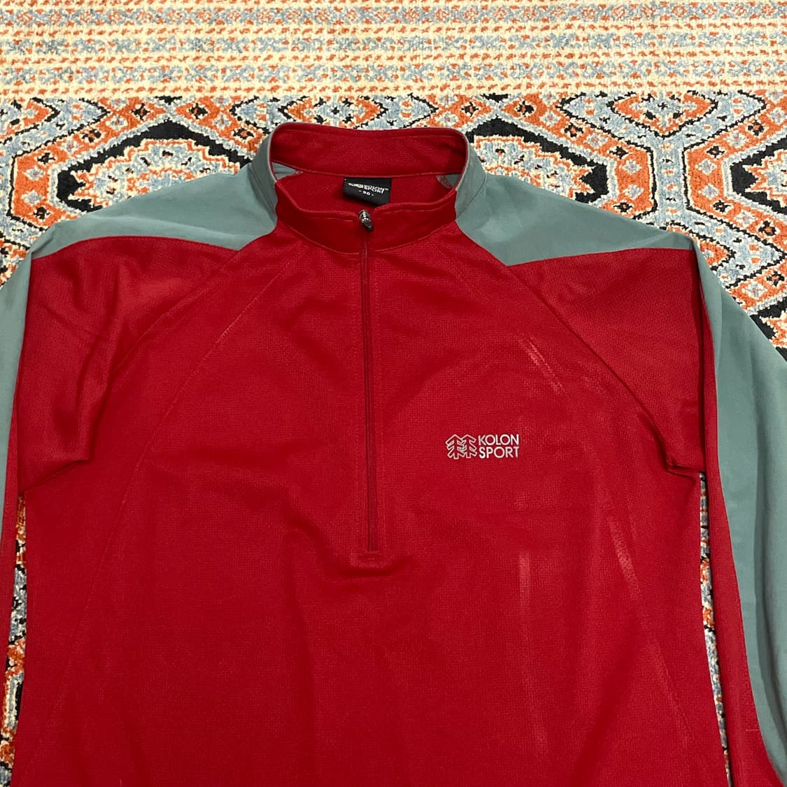 코오롱스포츠 레드 기능성 긴팔티셔츠 여성90 상품이미지2