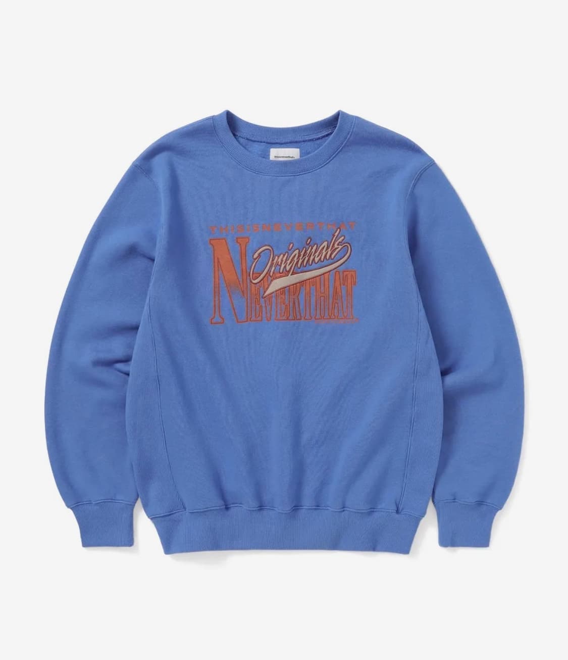 디스이즈네버댓 블루 맨투맨 xl 상품이미지1