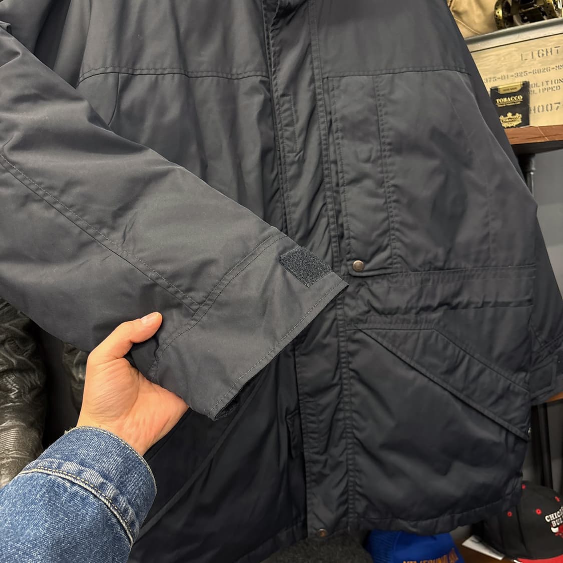 90s 폴로랄프로렌 나일론 쉘 테크니컬 다운 패딩 파카 N167  상품이미지4