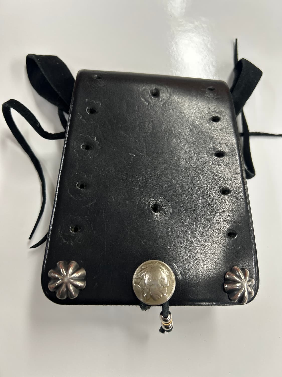 GOROS 올드고로스 3콘초 새들레더 시가렛케이스 상품이미지7