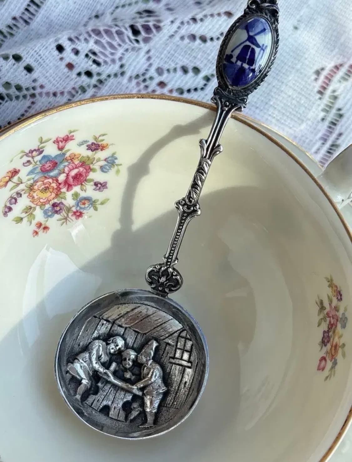 [레어]델프트 실버플레이트 티 캐디스푼 상품이미지4