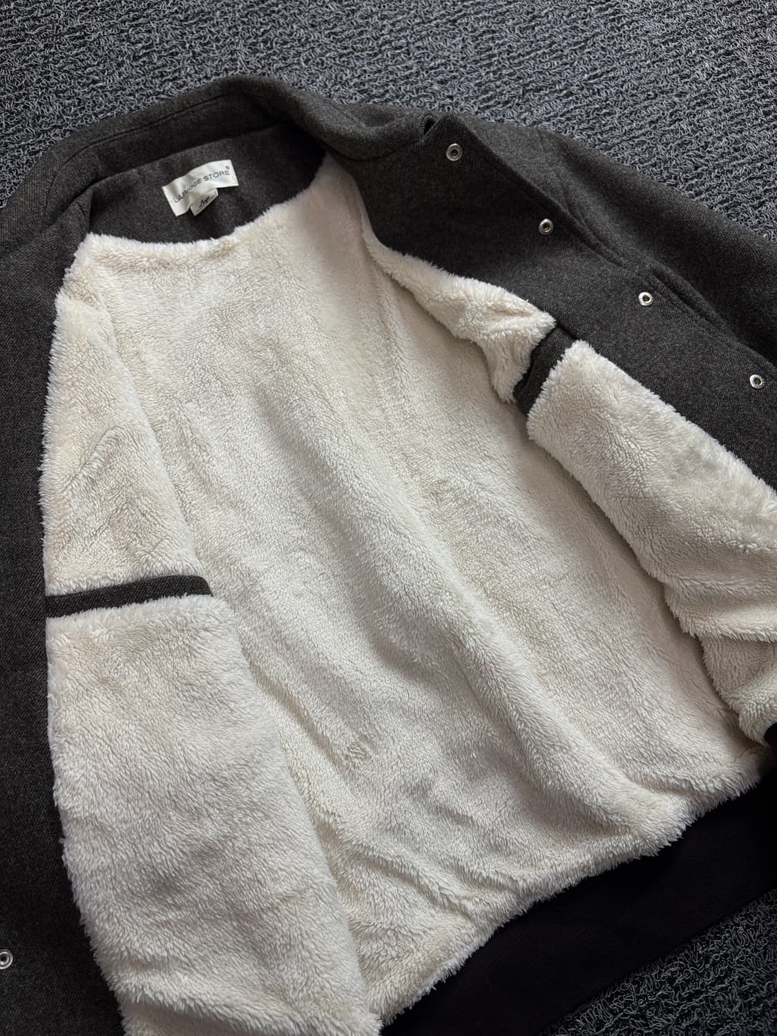 라퍼지스토어 울 블루종 봄버 자켓 1778 상품이미지4