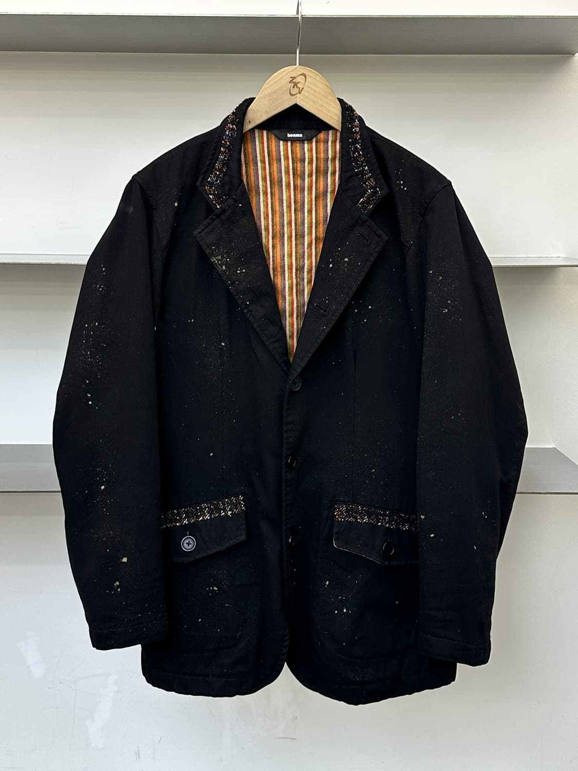 빔즈 페인티드 차이나 카라 블레이저 상품이미지2