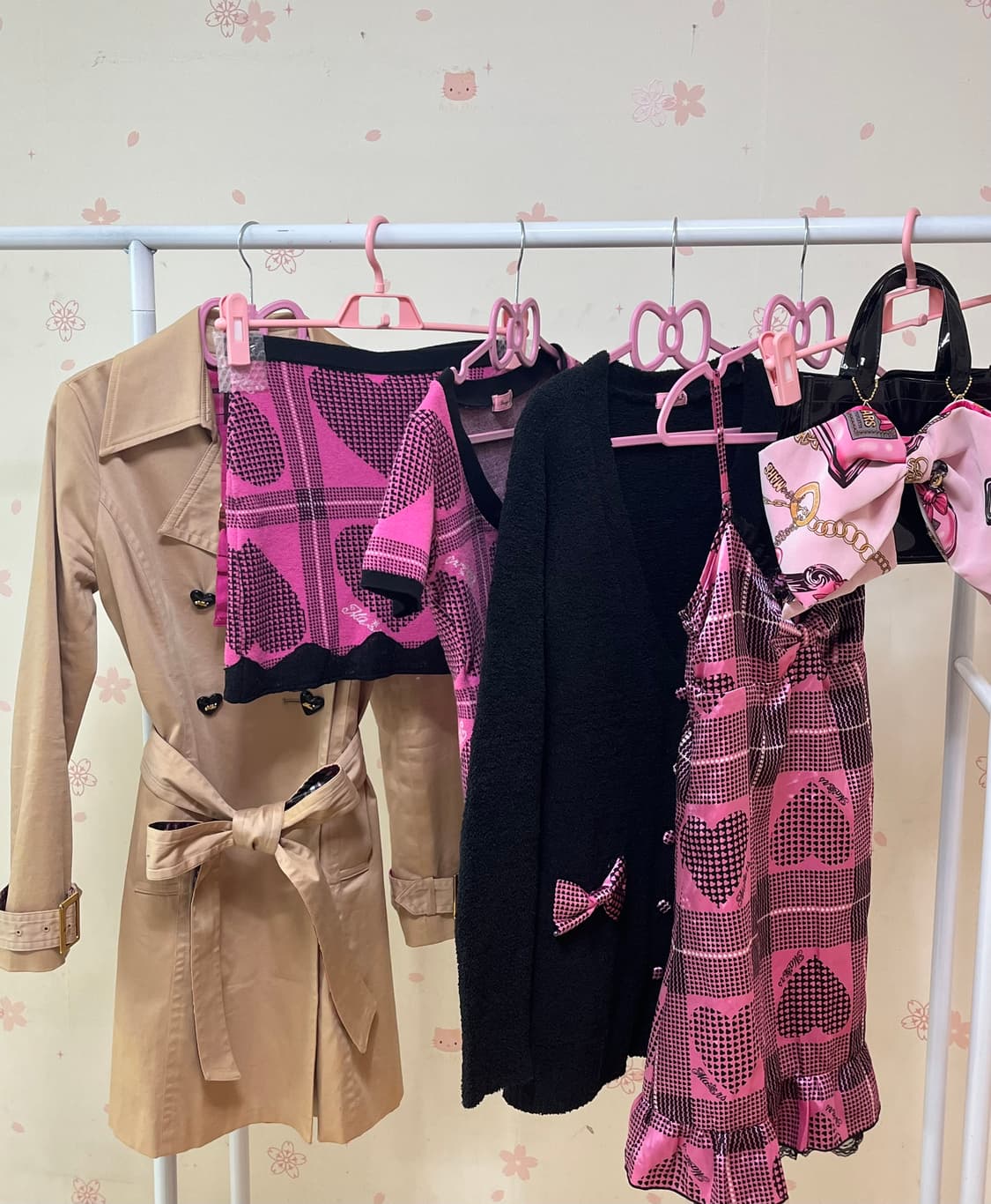 Ma*rs 마즈 슈가글로즈 일괄 갸루 셋업 코트 가방 가디건 원피스 상품이미지2