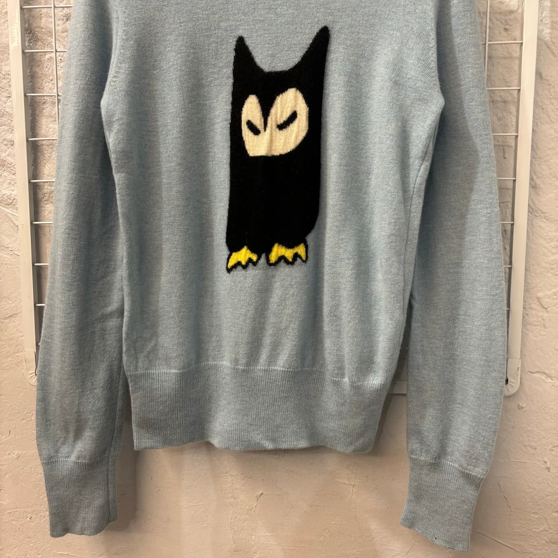 럭키 슈에뜨 부엉이 울 니트 M 상품이미지4