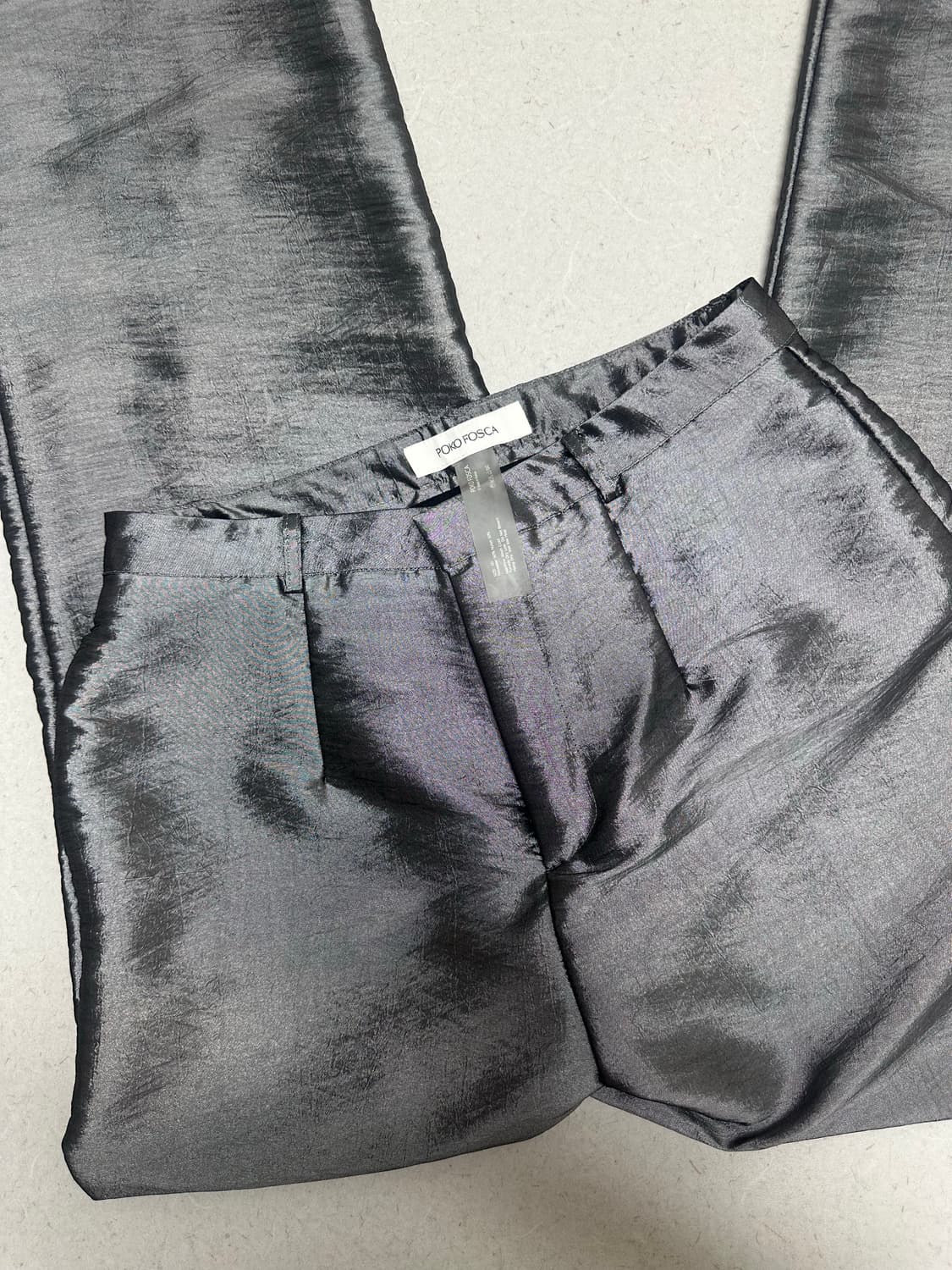 포코포스카 SILKY STRAIGHT TROUSERS 상품이미지5