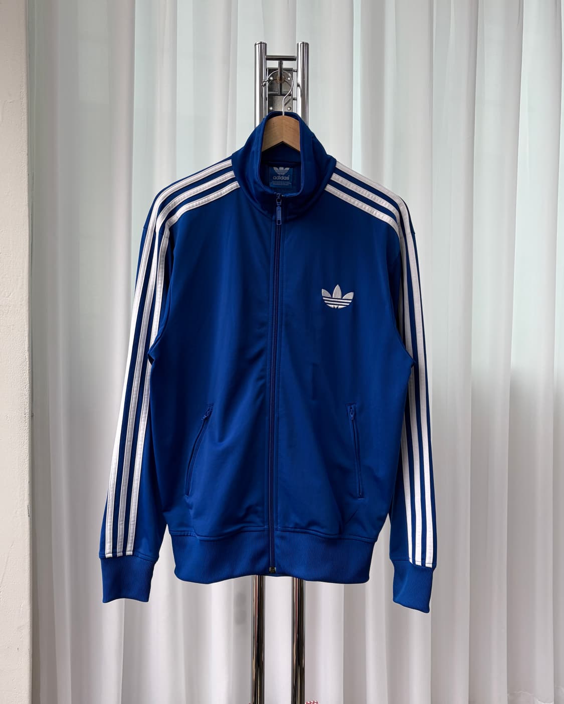 [L]아디다스 구형 파이어버드 블루 트랙탑 져지 상품이미지2