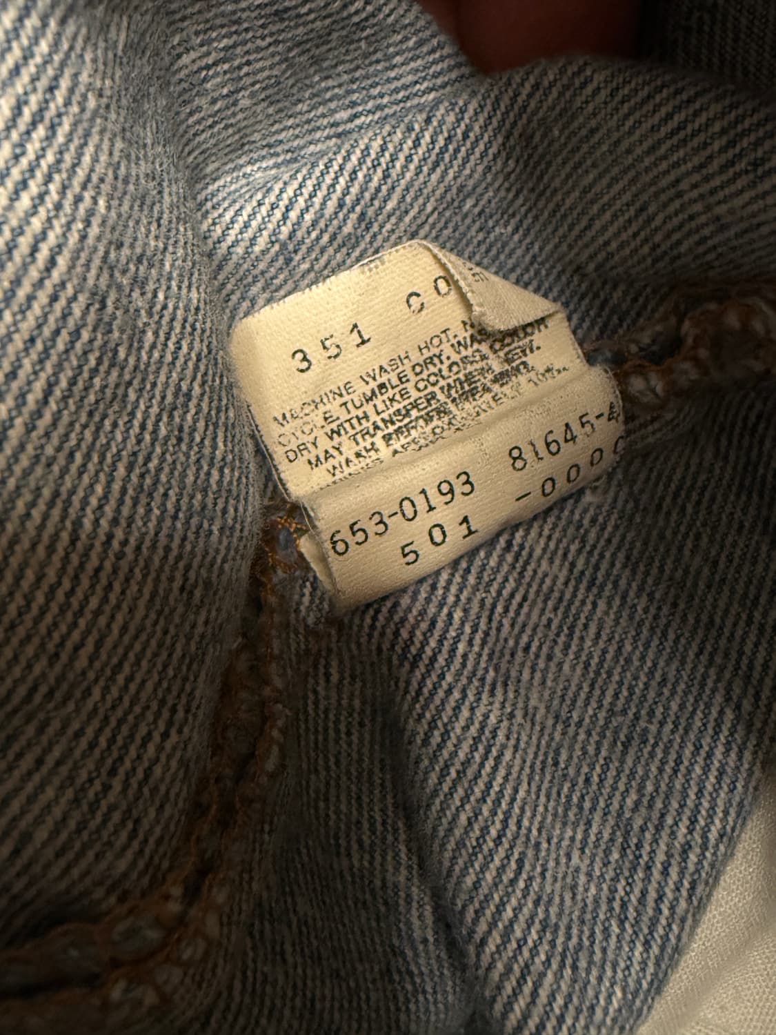 90s 리바이스 501 상품이미지3