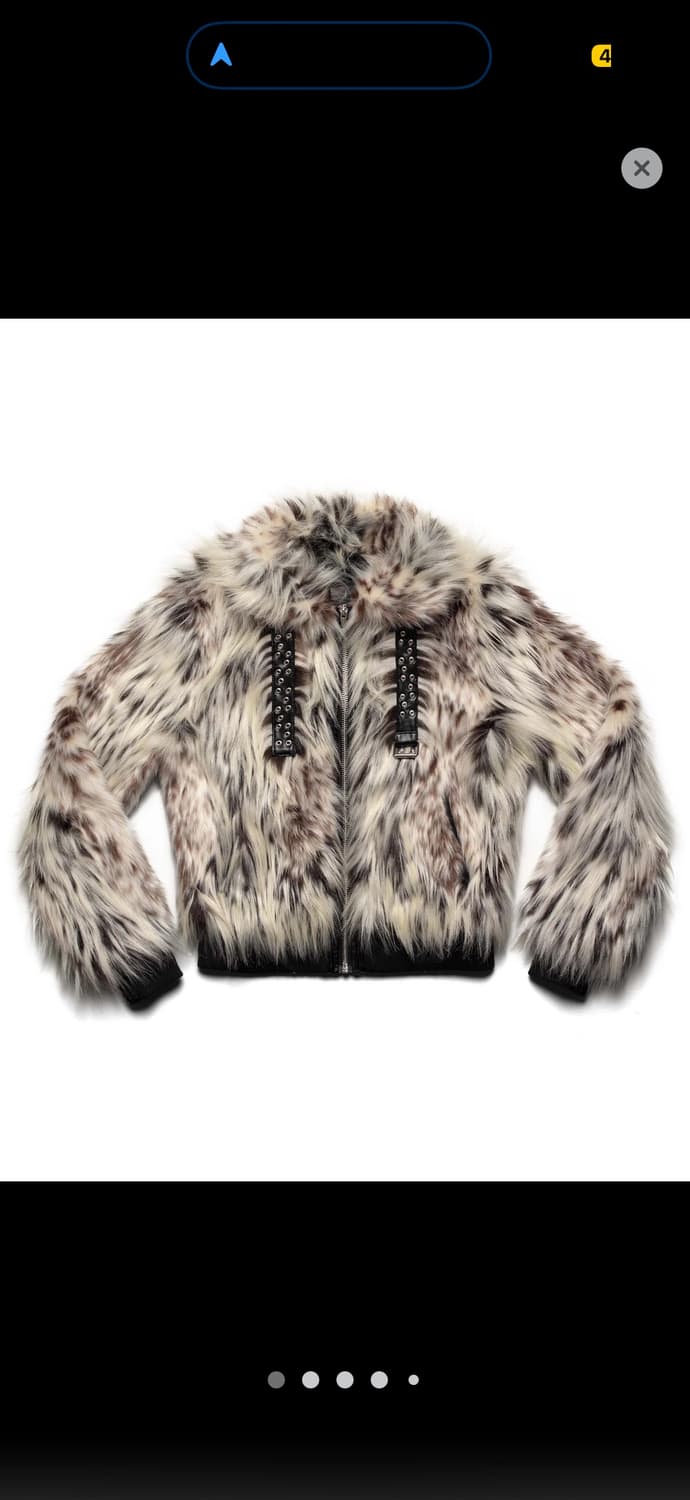 Racer worldwide snow lynw fur bomber 퍼자켓 상품이미지2