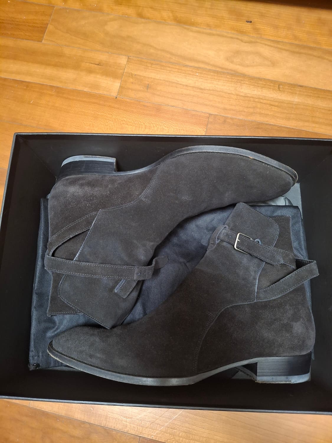 생로랑 스웨이드 조드퍼 부츠 41.5 상품이미지1