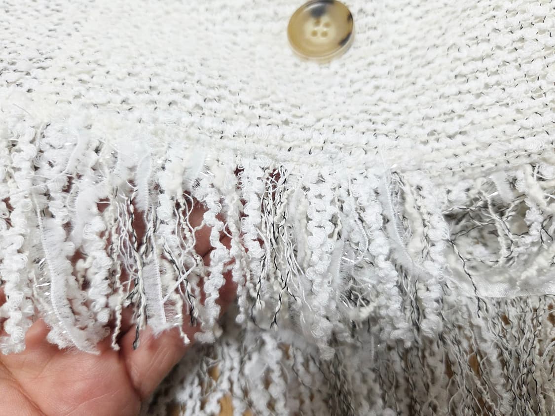 모에(MOE) 트위드 수술자켓 55-66 새상품 상품이미지7