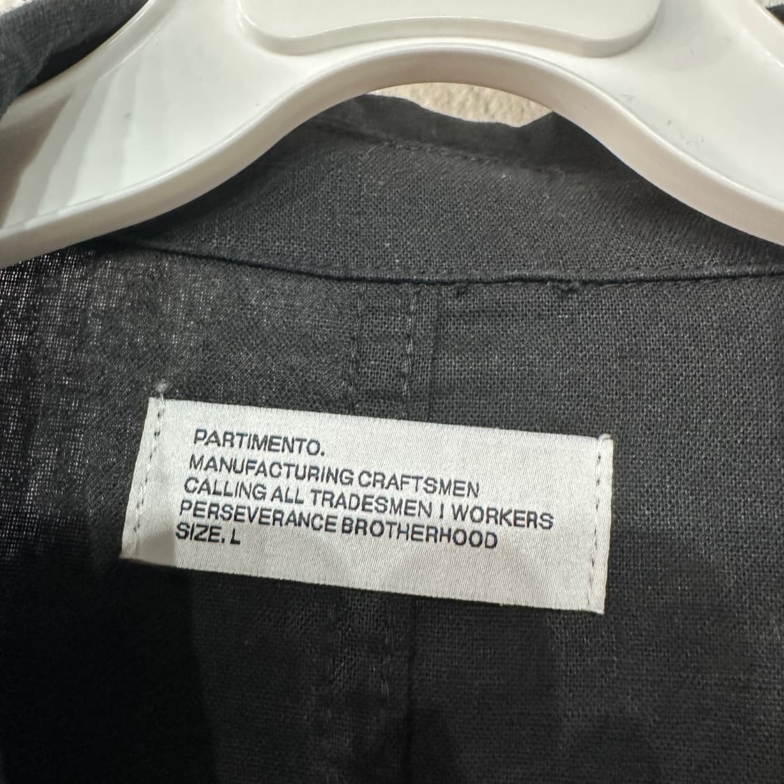 파르티멘토 린넨 자켓 블레이저 L 상품이미지3