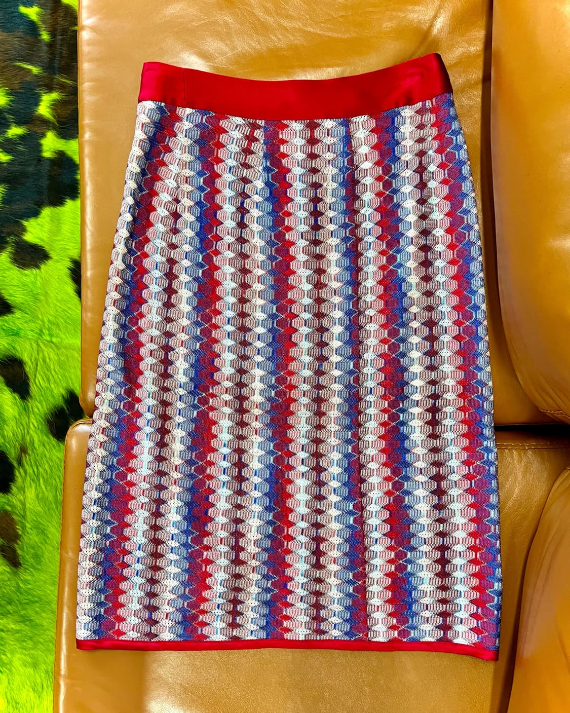 1990s MISSONI Weaving Pattern Wrap Skirt 상품이미지8