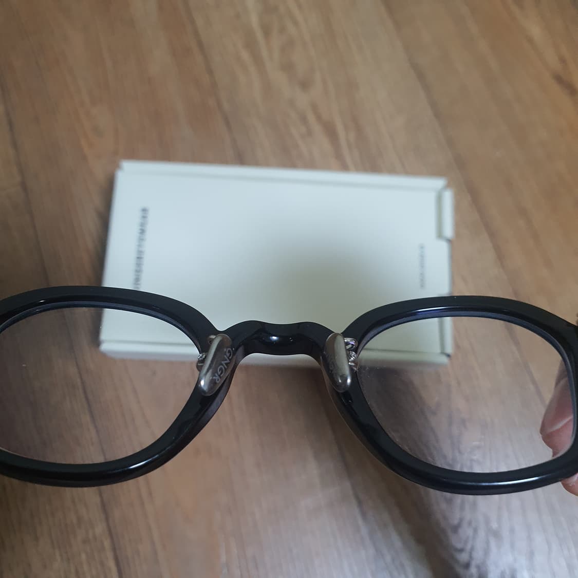 진저아이웨어 베이커 볼드 블랙 판매합니다. 
 상품이미지3