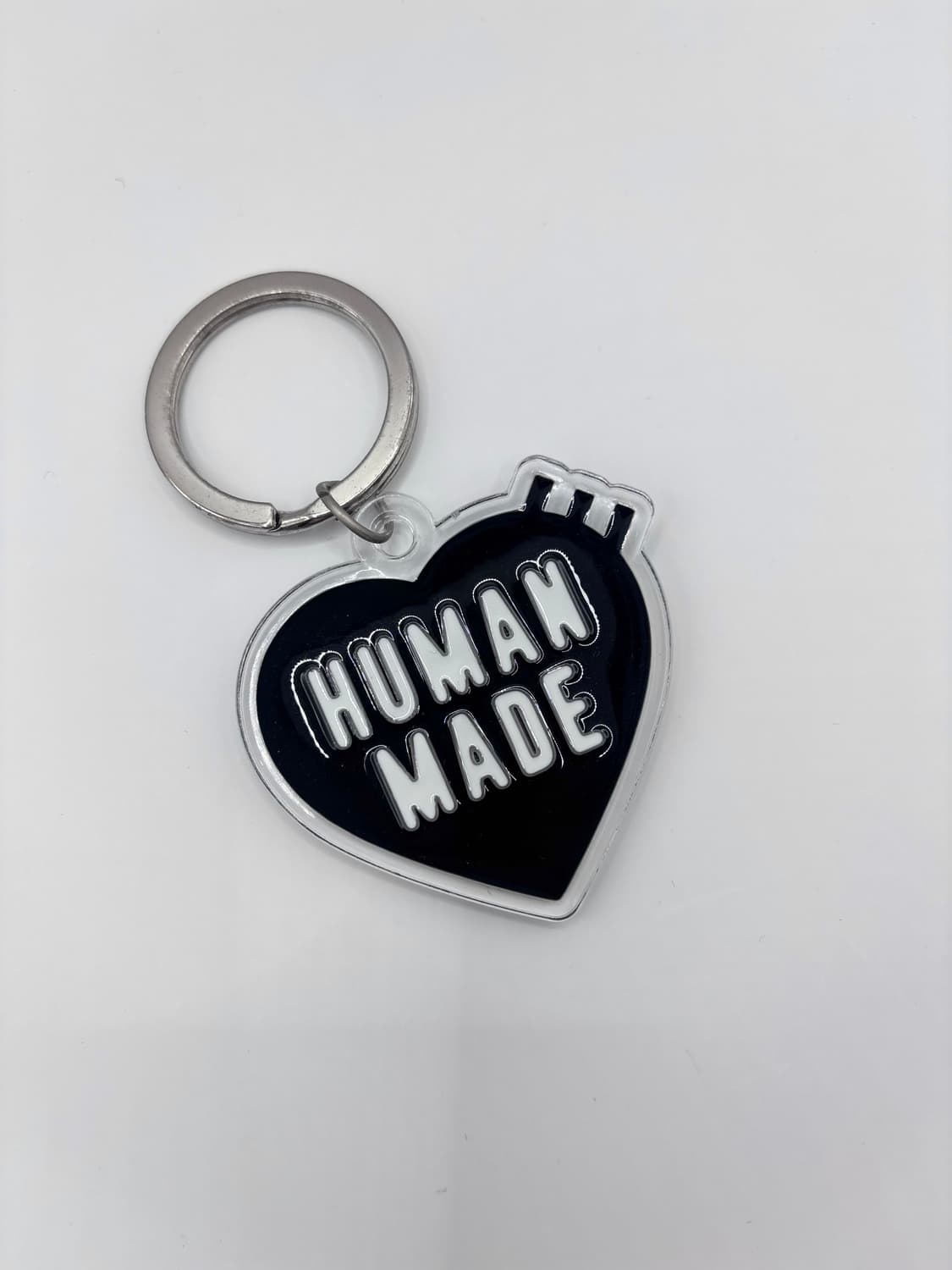휴먼메이드 하트 키링 블랙 레드 2024 제품 상품이미지5