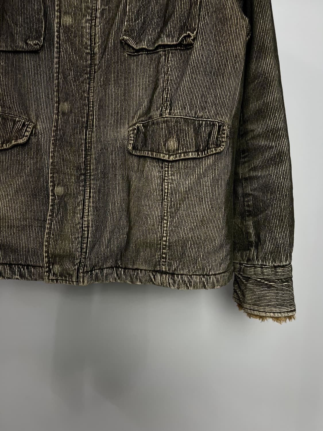 CLN POINT MFG 코듀로이 집업 자켓  상품이미지3