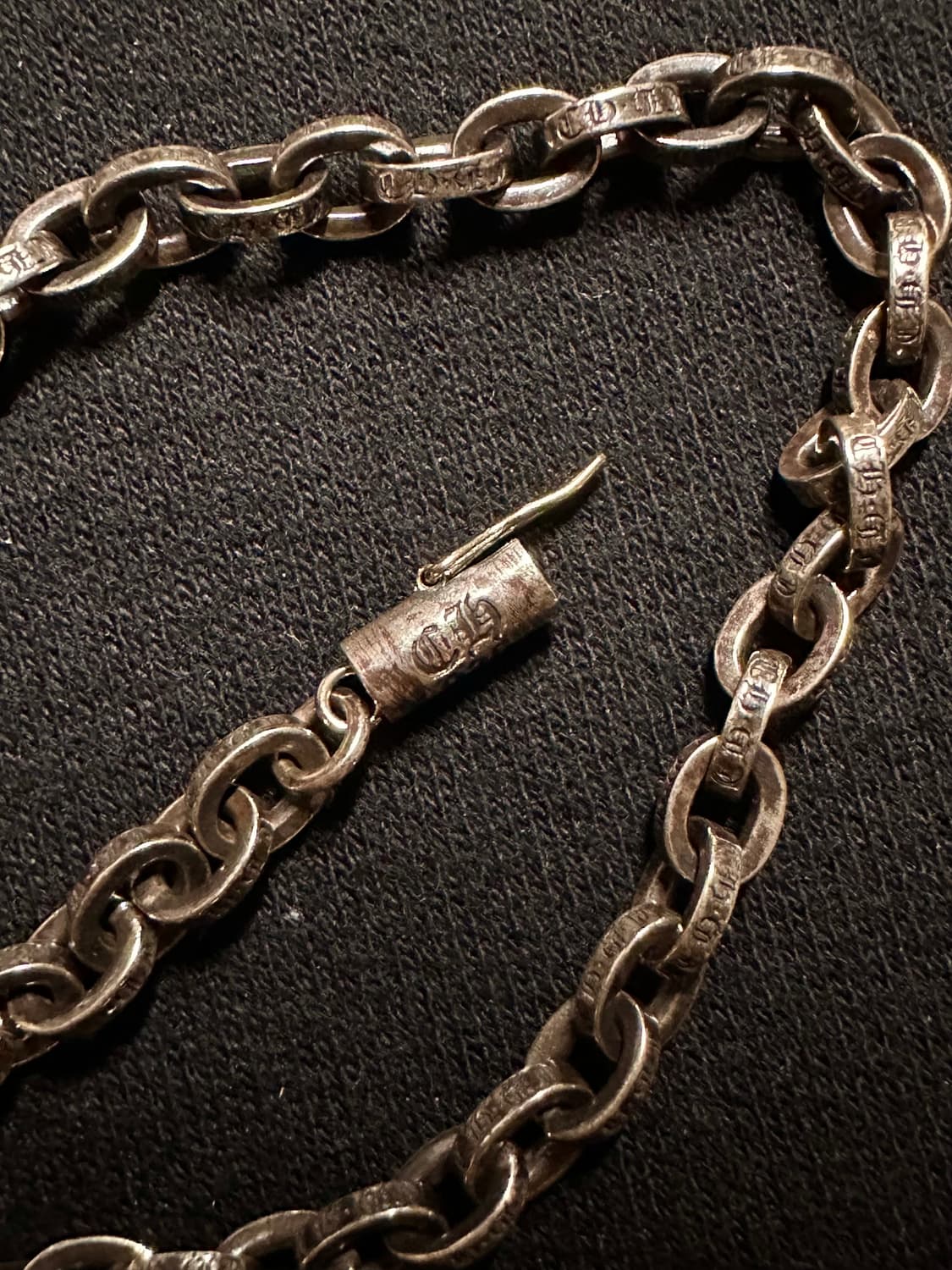 [8인치]크롬하츠 페이퍼체인 스몰 상품이미지5