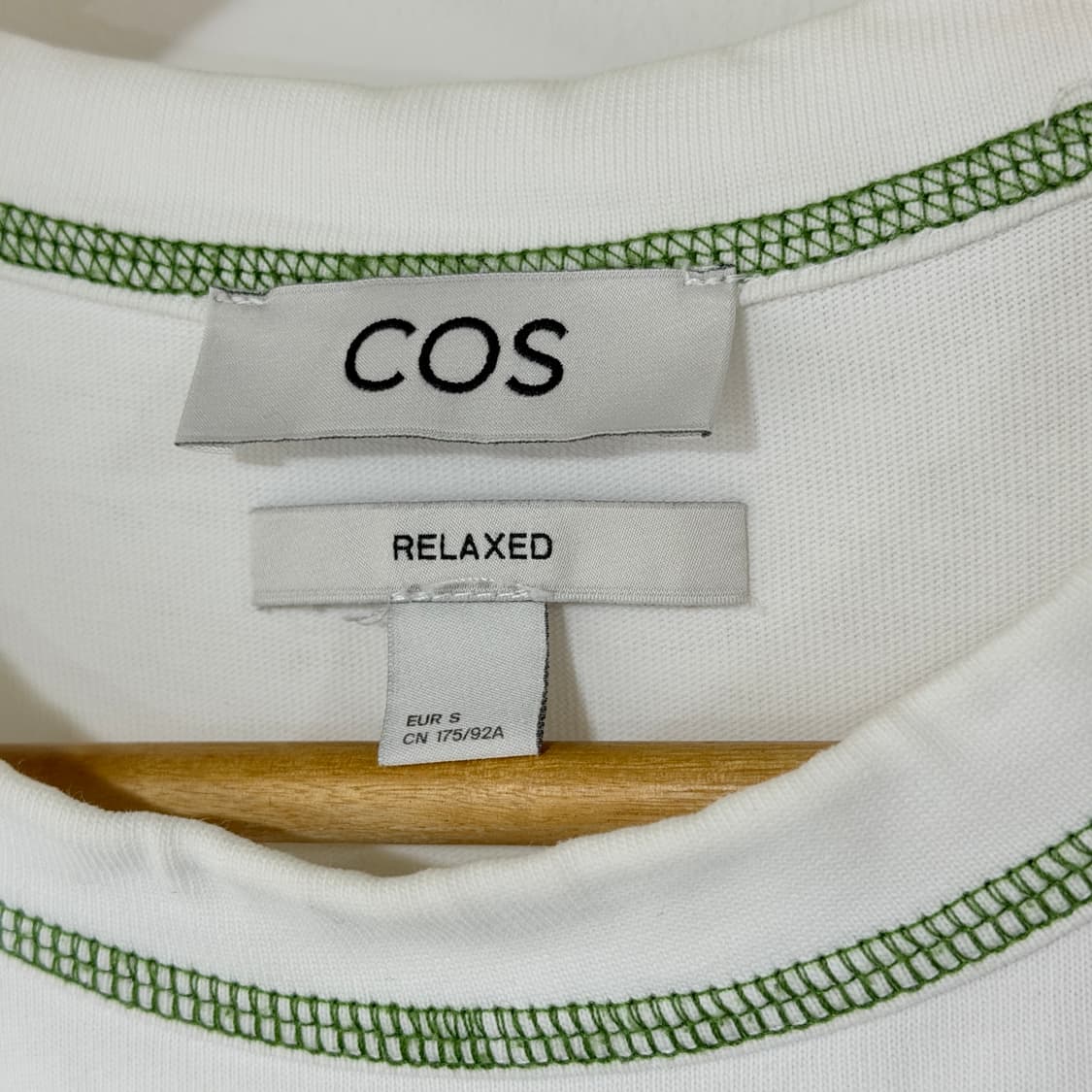 [S] COS 코스 헤비코튼 티셔츠 상품이미지5
