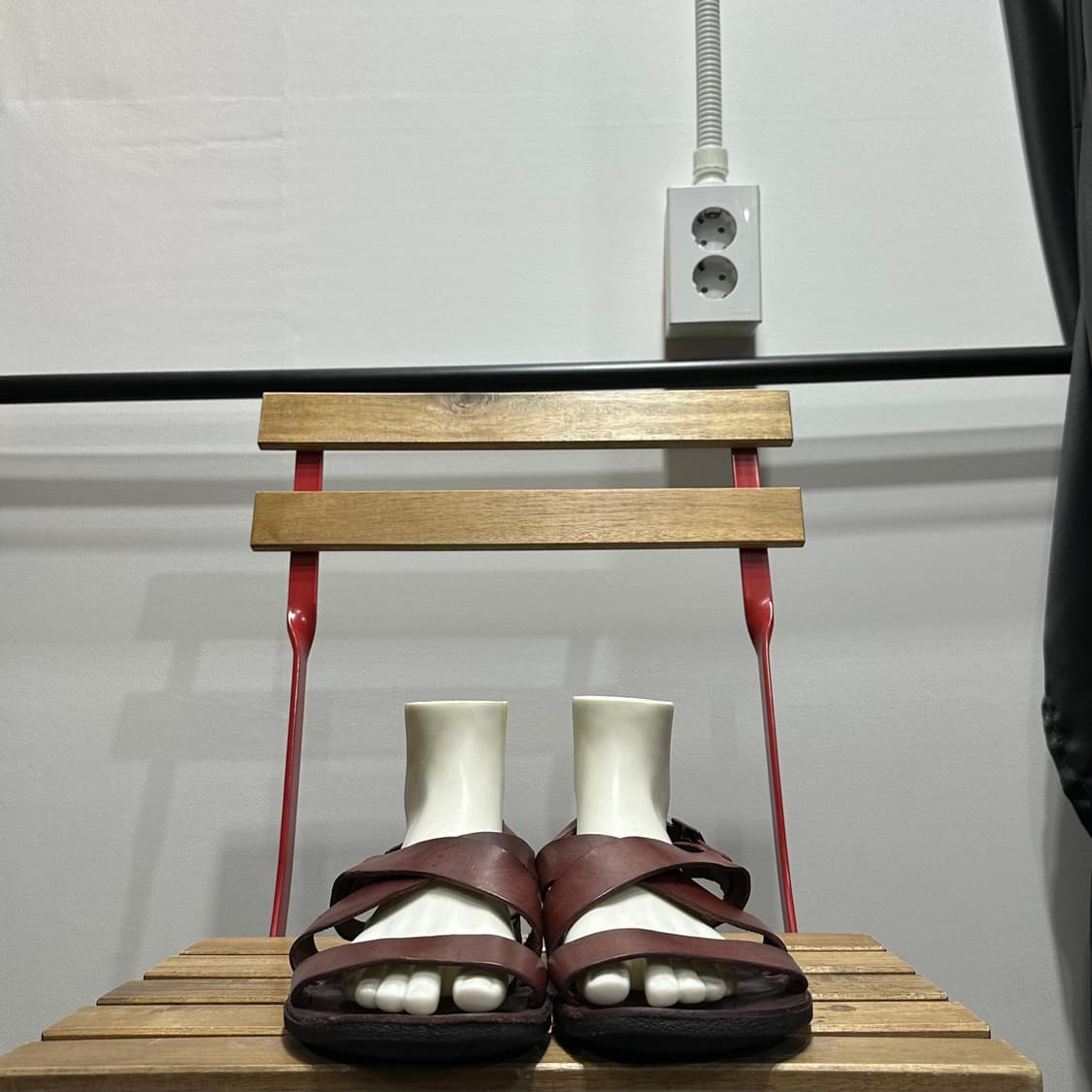 EU40 250) 브라도르 샌들 남녀공용 샌들 브라운 상품이미지2