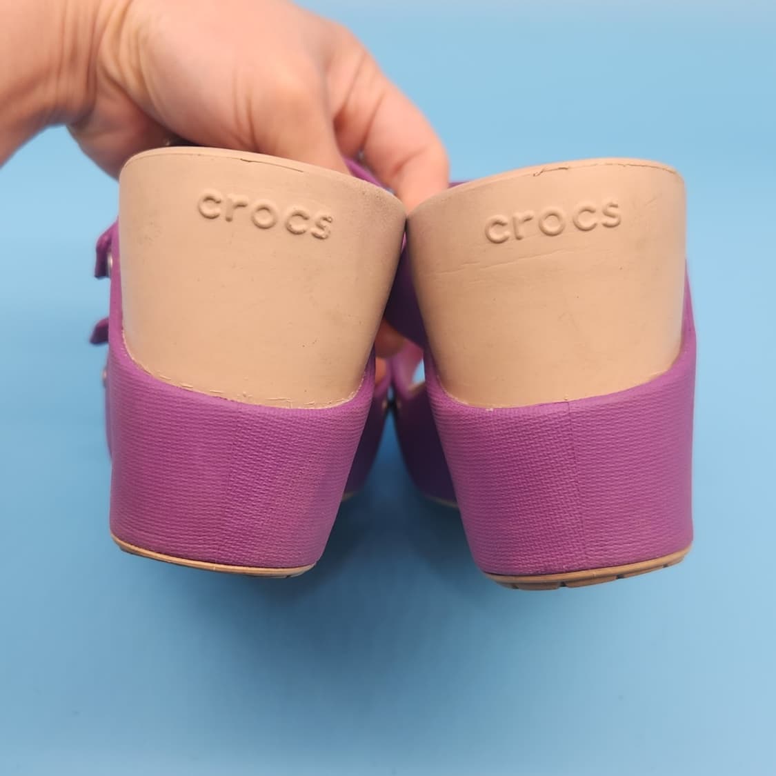 o 크록스 코블러 웨지힐 240 굽8 상품이미지4