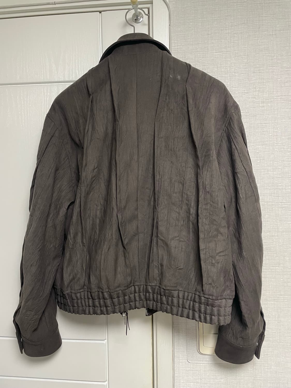 엘무드 닷츠 블루종 자켓 브라운 46 상품이미지2