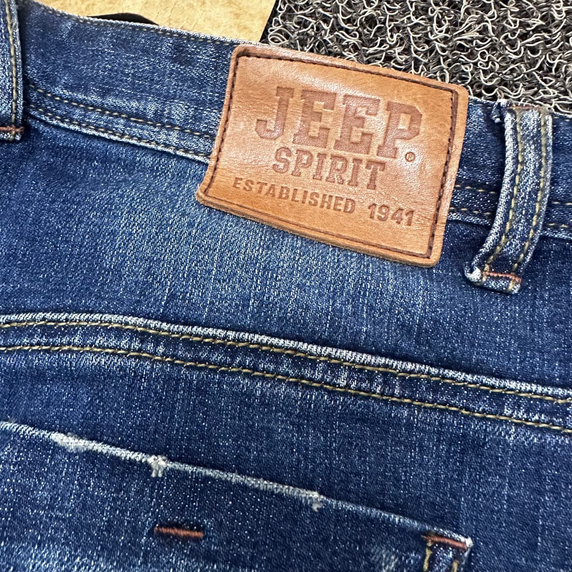 [새상품] JEEP 지프 패치 데님 청바지 팬츠 28인치 상품이미지8