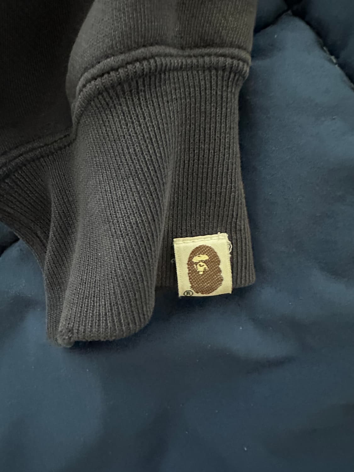 베이프 00s 빈티지 마일로 로봇 후드 집업 L 상품이미지4