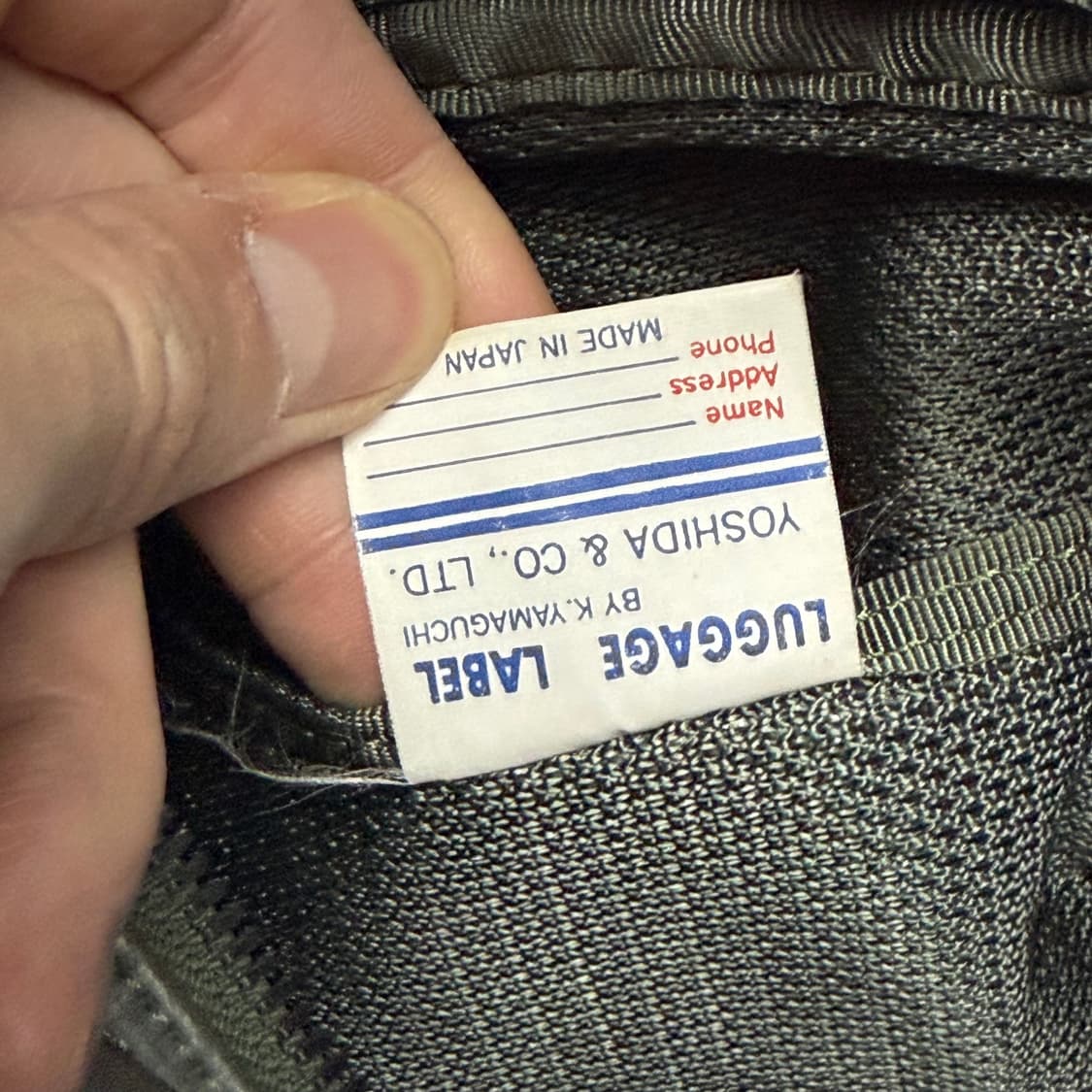 요시다포터 러기지라벨 뉴라이너 숄더백 올리브 상품이미지9