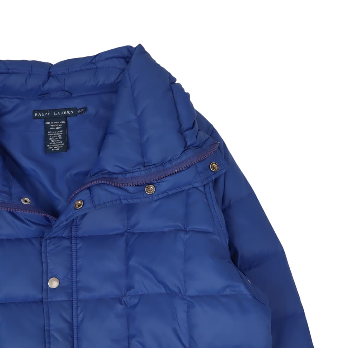 랄프로렌 블루 스퀘어 하이넥 덕 다운 자켓 패딩 상품이미지3