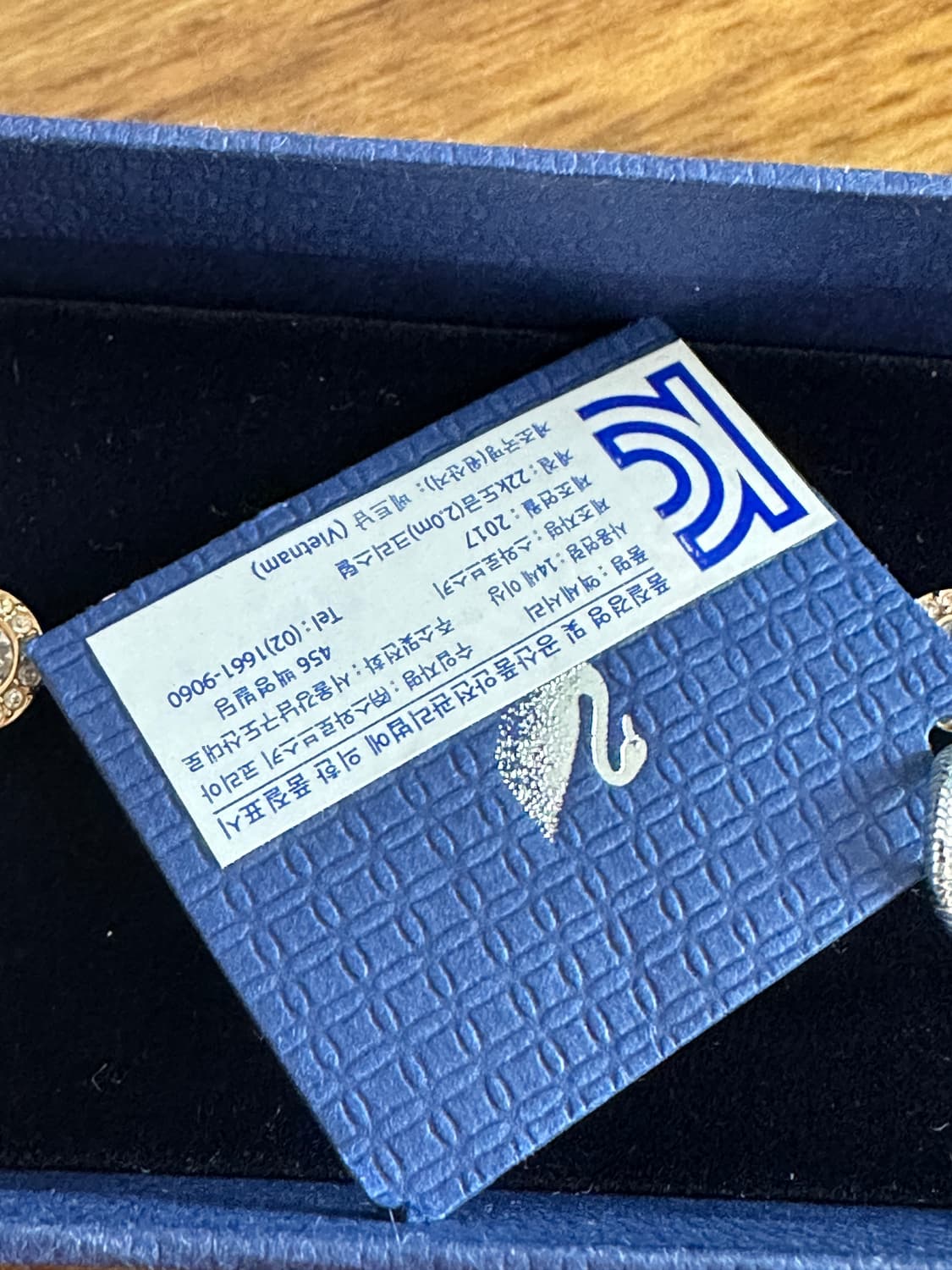 스와로브스키 엔젤릭 브레이슬릿 팔찌 (로즈골드) 상품이미지5