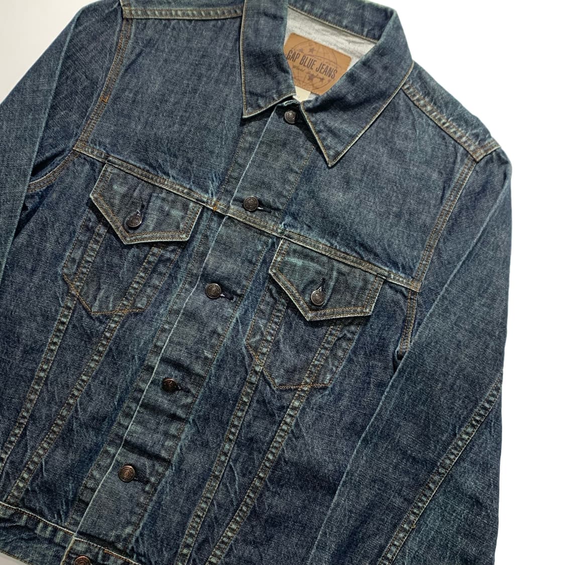 갭 워시드 데님 트러커 자켓  상품이미지2