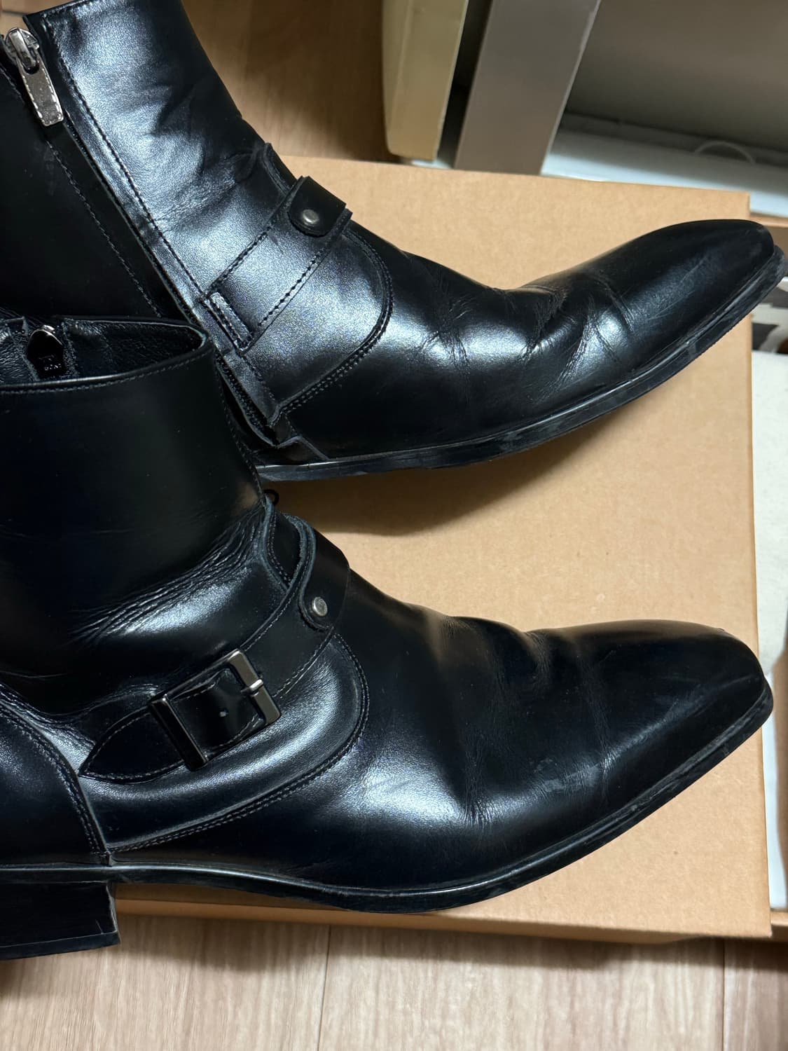 손신발 2259-13 웨스턴 버클 부츠 상품이미지4