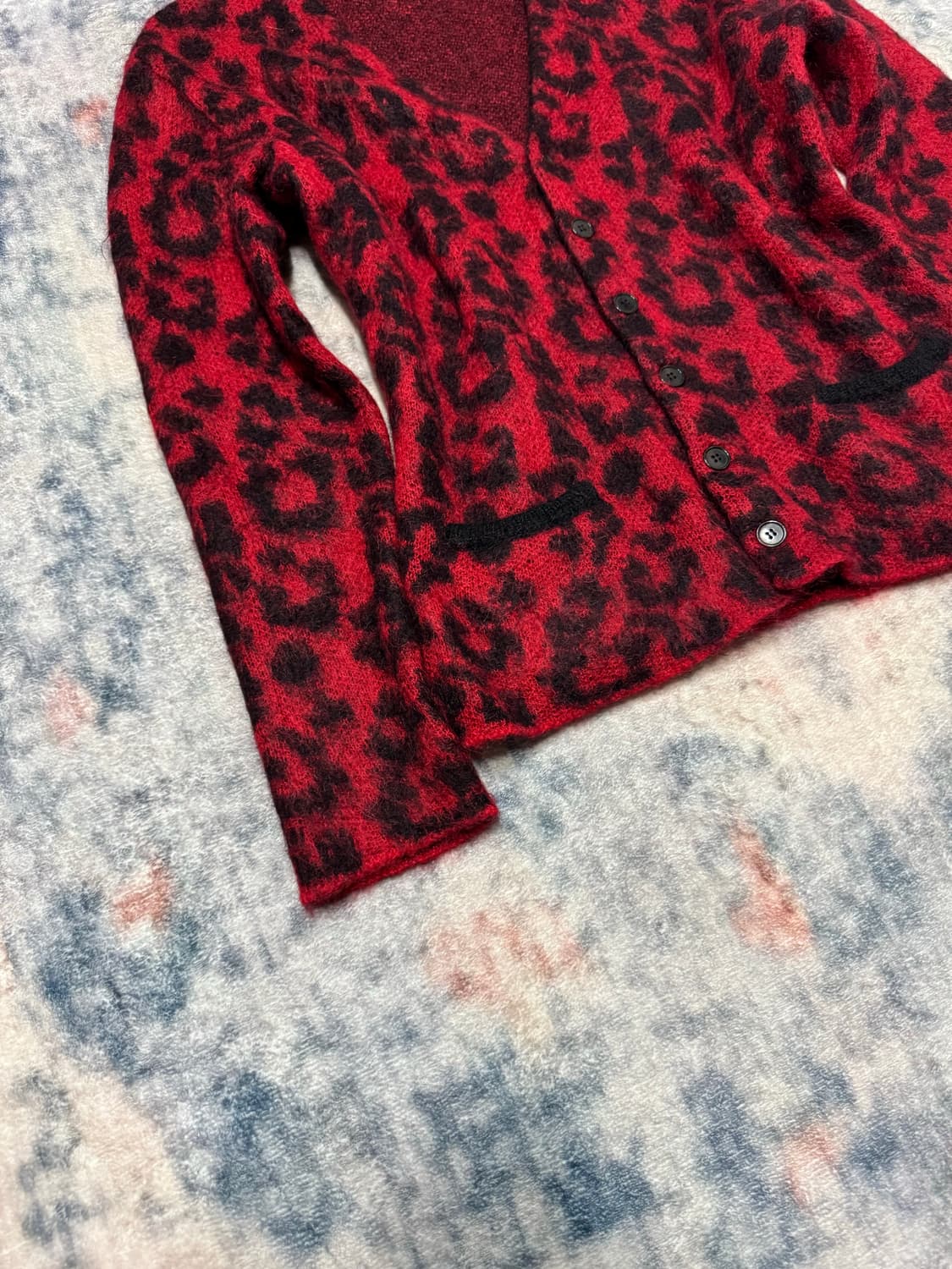 Saint laurent 13fw blood leopard cardiga 상품이미지5
