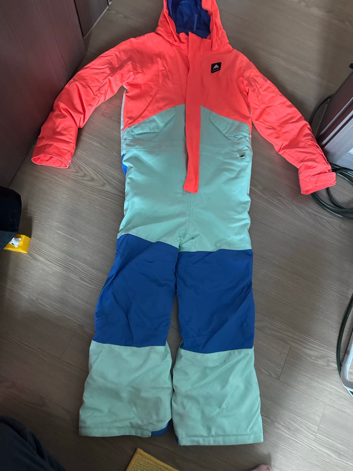 버튼 키즈 스키보드복 s사이즈 상품이미지1