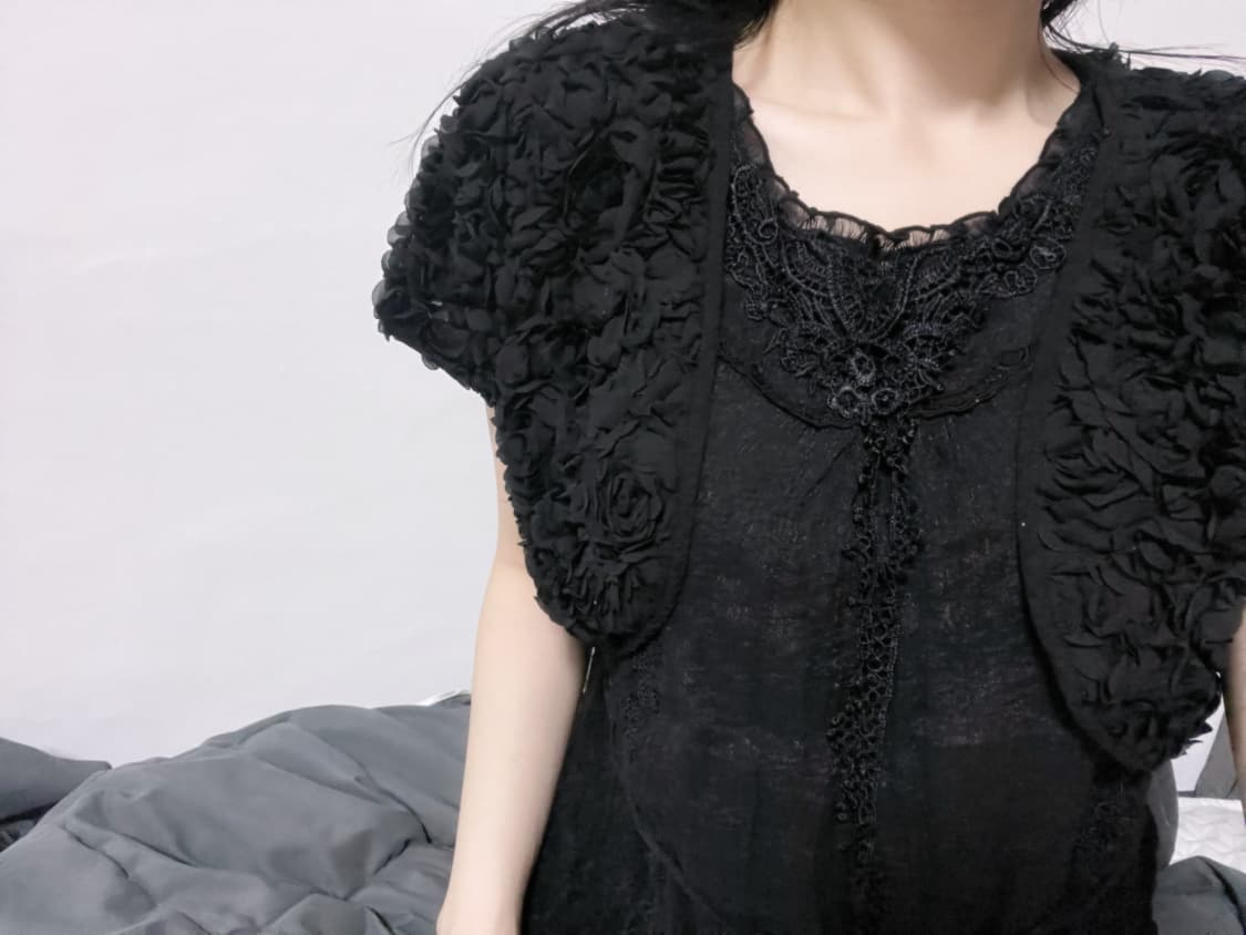 Rose Bolero cardigan 상품이미지1