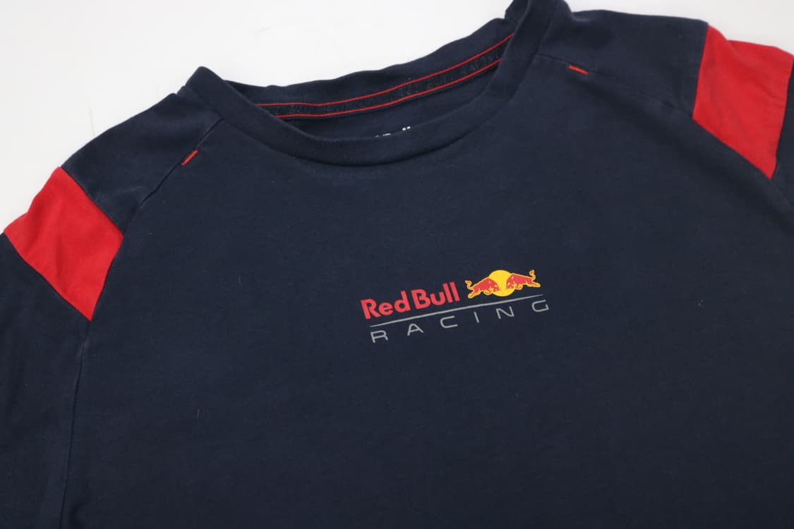 레드불 레이싱 스즈카 서킷 네이비 그래픽 반팔 티셔츠 상품이미지3