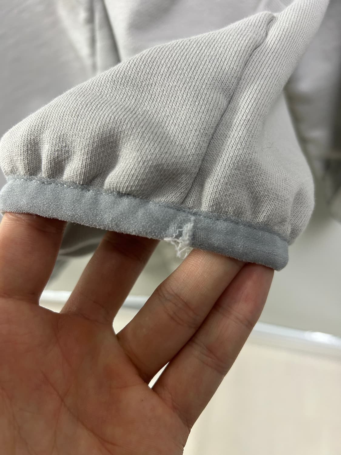 산산기어 테이프드 후드 그레이 - 23SS 2사이즈 상품이미지4