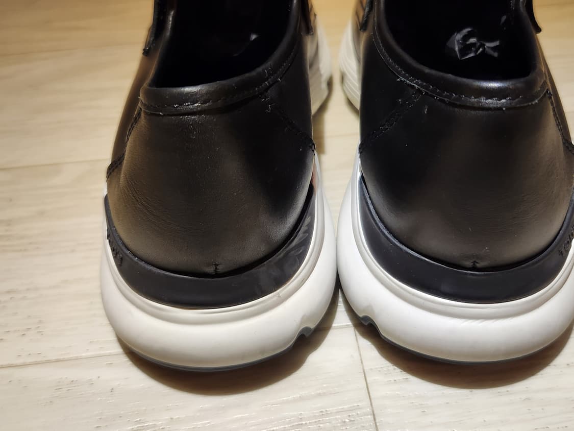 (정품)토즈 TOD'S 여성 블랙 가죽 스니커즈 상품이미지3