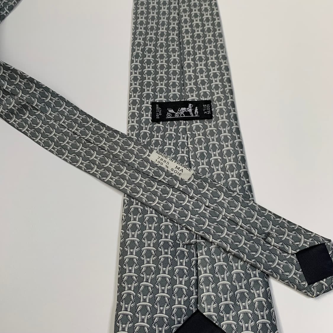 에르메스(HERMES) 명품넥타이 최상급 A+등급 9.3cm 상품이미지7