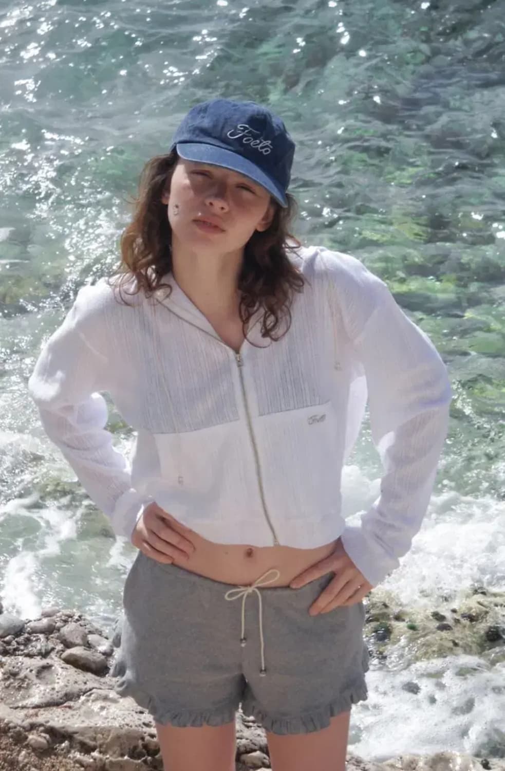 포에토 lebby summer hoody ivory 상품이미지1