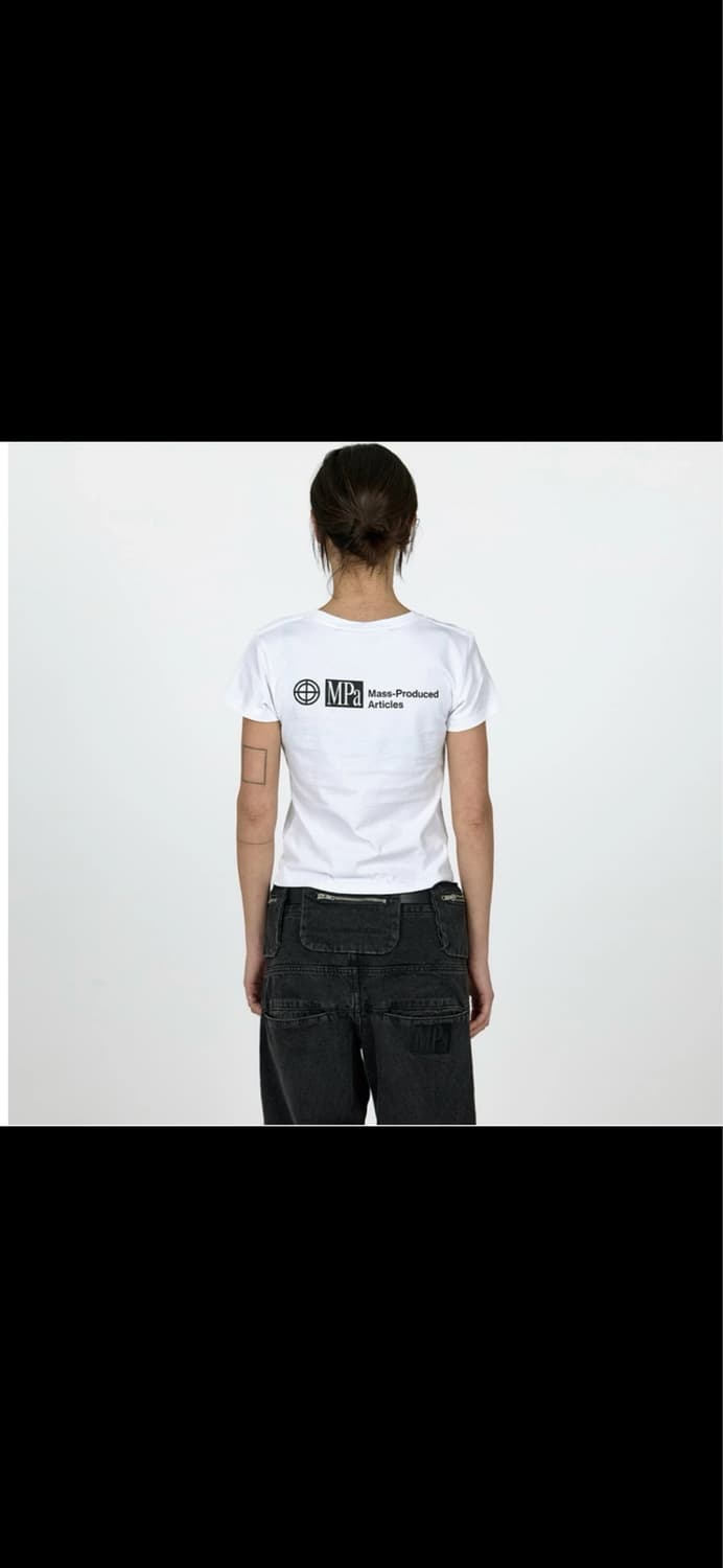 플라스틱프로덕트 MPa T-SHIRT WOMEN 화이트s 상품이미지2