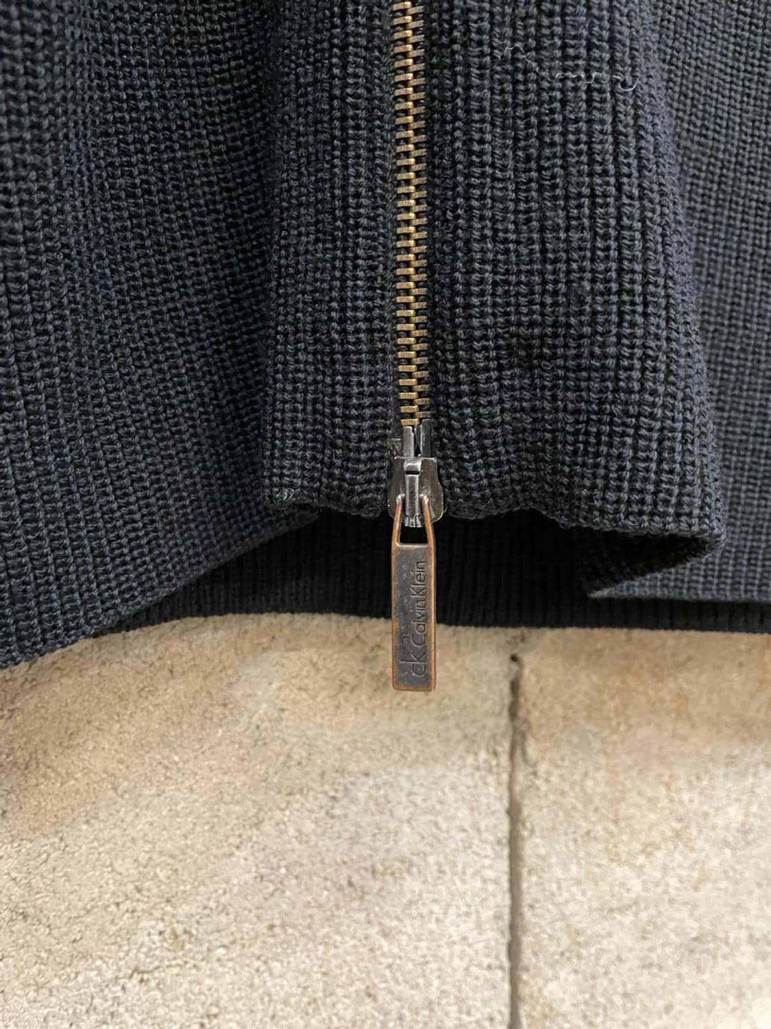 00s CK 니트 집업 가디건  상품이미지4